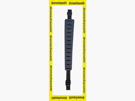 Bretelle nylon avec caoutchouc antiderapant noir