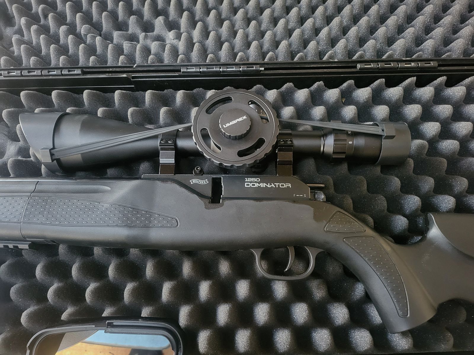 Walther Dominator 1250ft Fieldtarget fucile ad aria