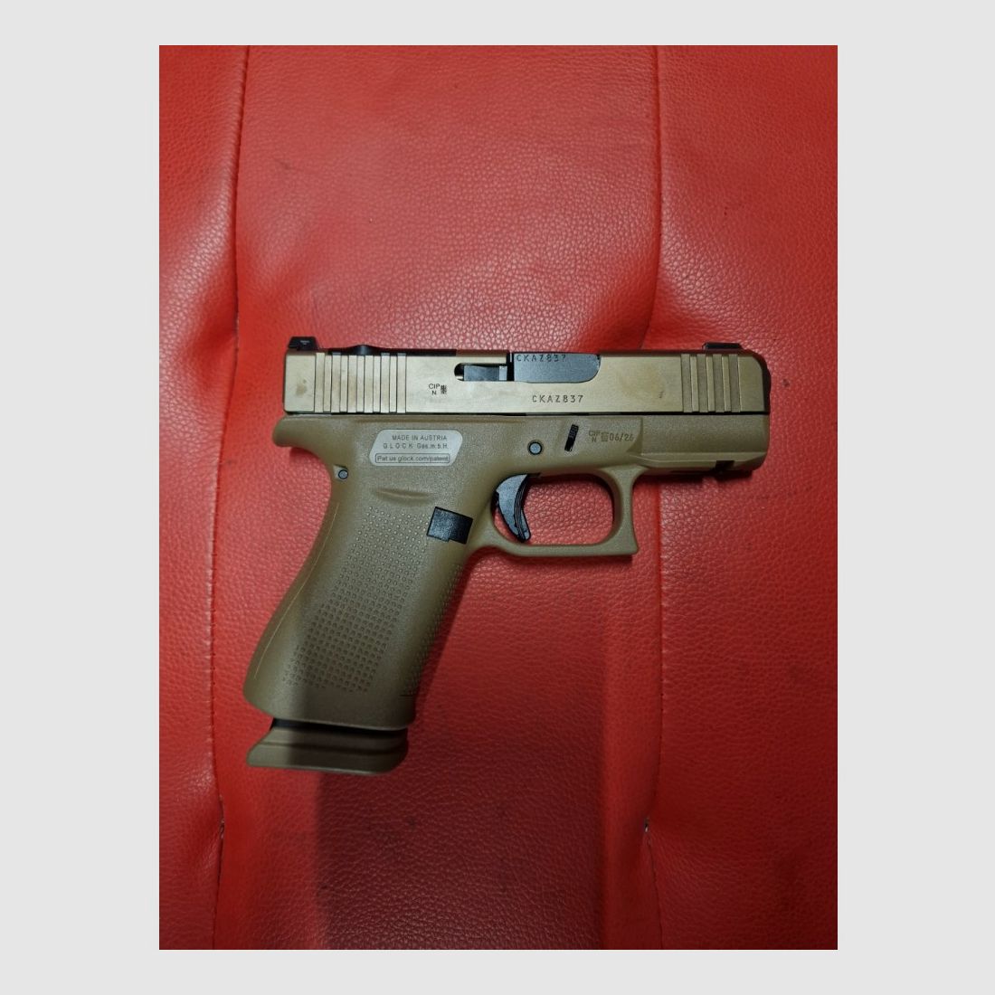 GLOCK 43x MOS-K COYOTE 9x19mm, Bild 3 von 4