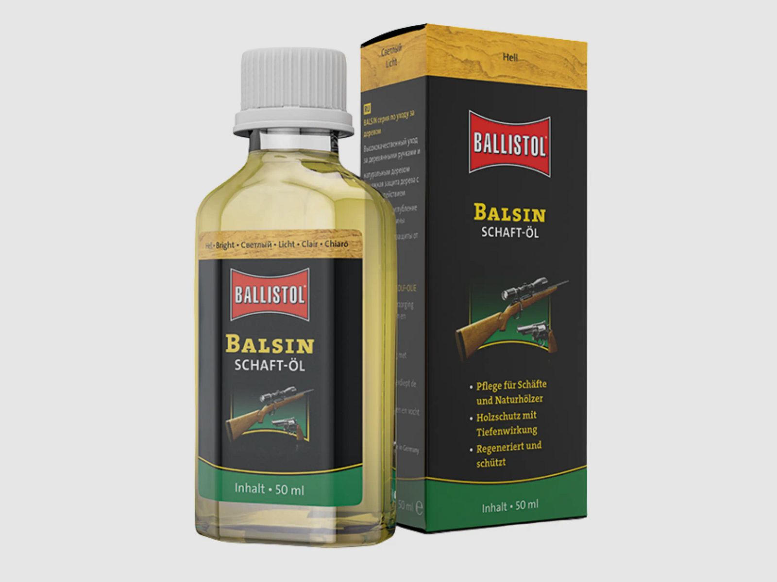 Ballistol Balsin Aceite para Culatas Claro (50 ml)