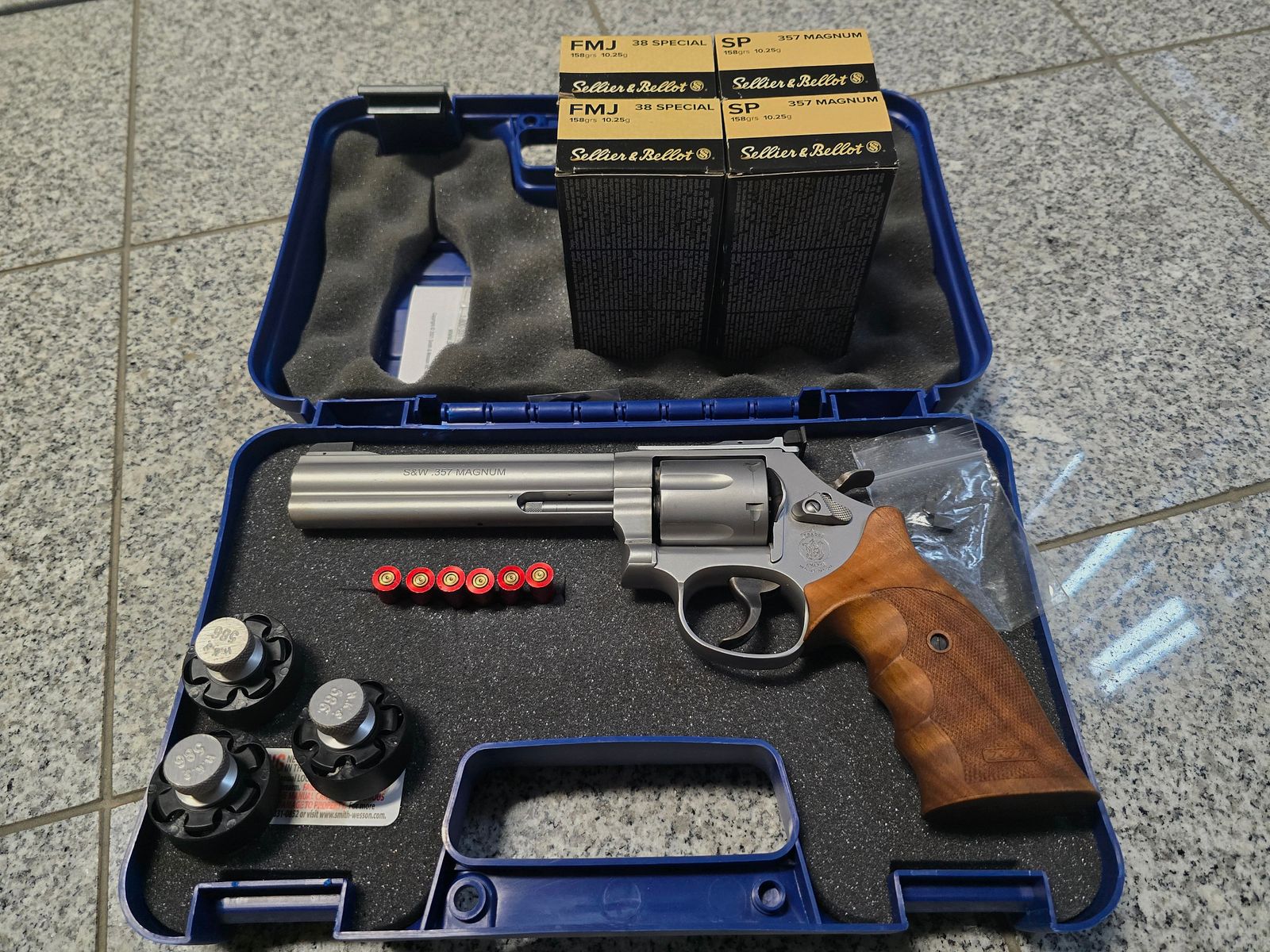 Smith & Wesson 686 Target Champion .357