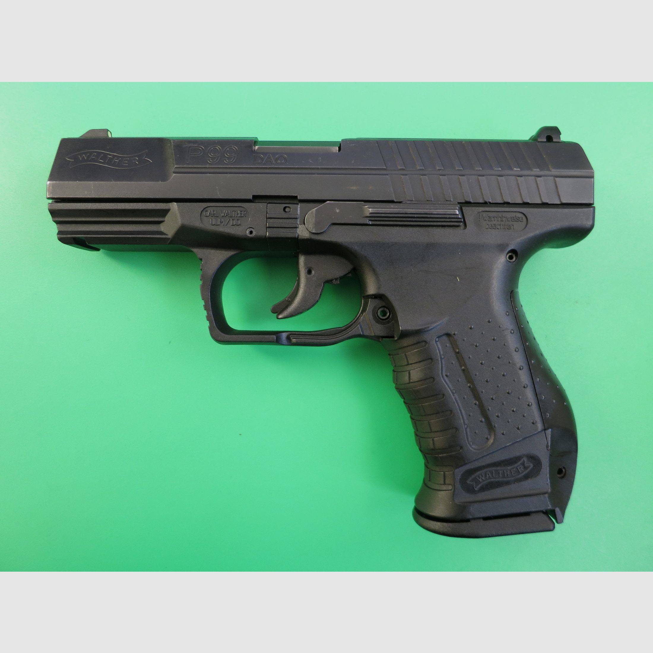 „Polizeipistole“ Walther P99, 9 mm Luger, Komplett-Set Bayern Polizei BYP, James Bond       #26