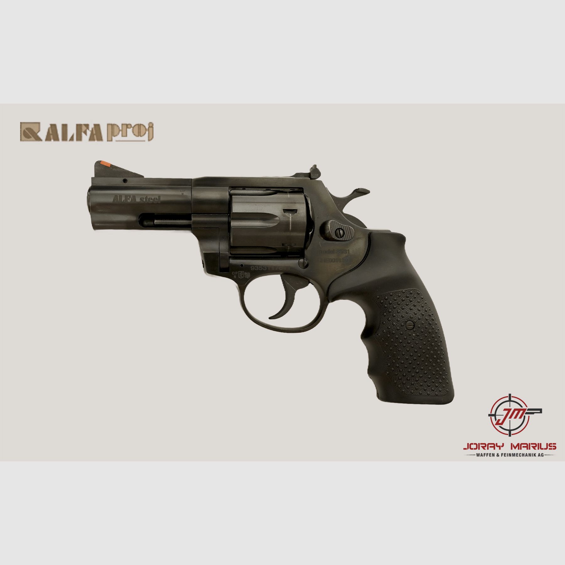 Alfa 3531 Revolver .357 Magnum 3" Nero, immagine 2 di 3