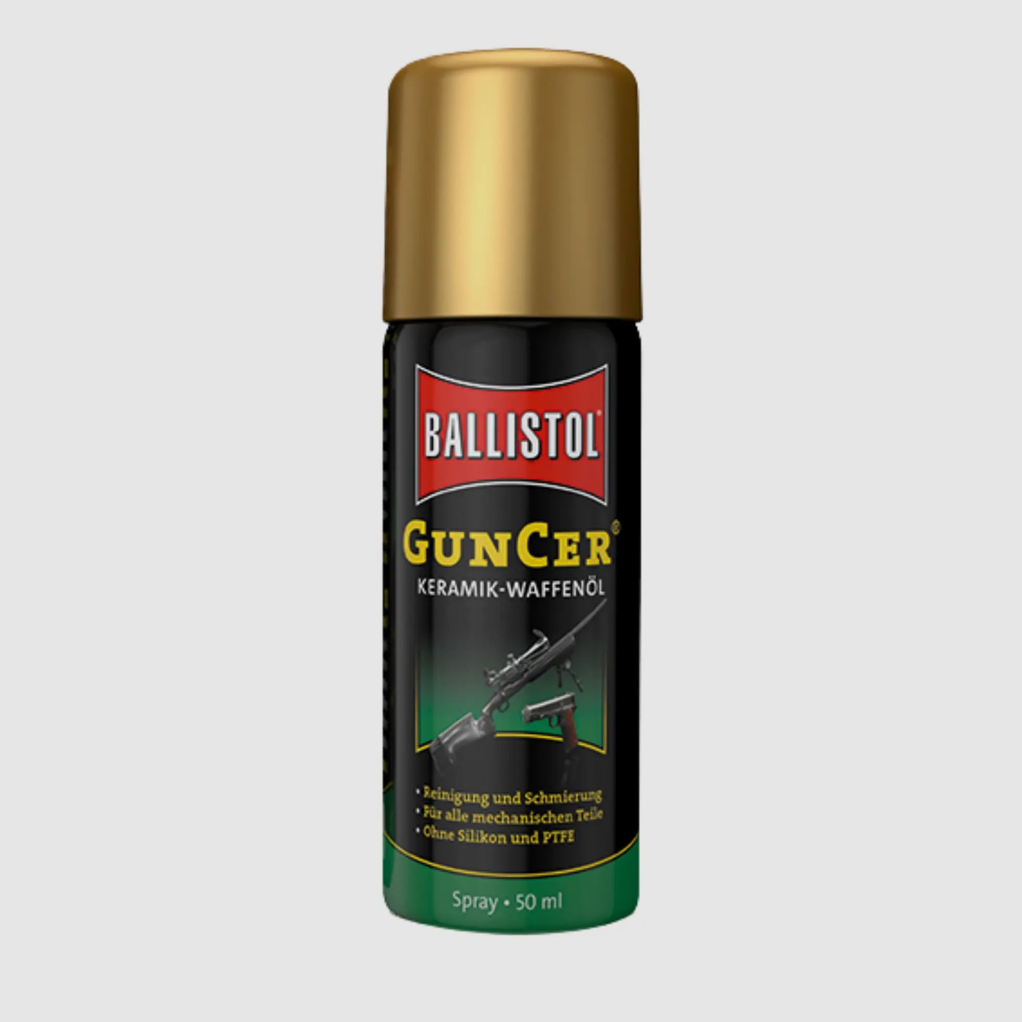 Ballistol GunCer Keramik-Waffenöl Spray (50 ml)