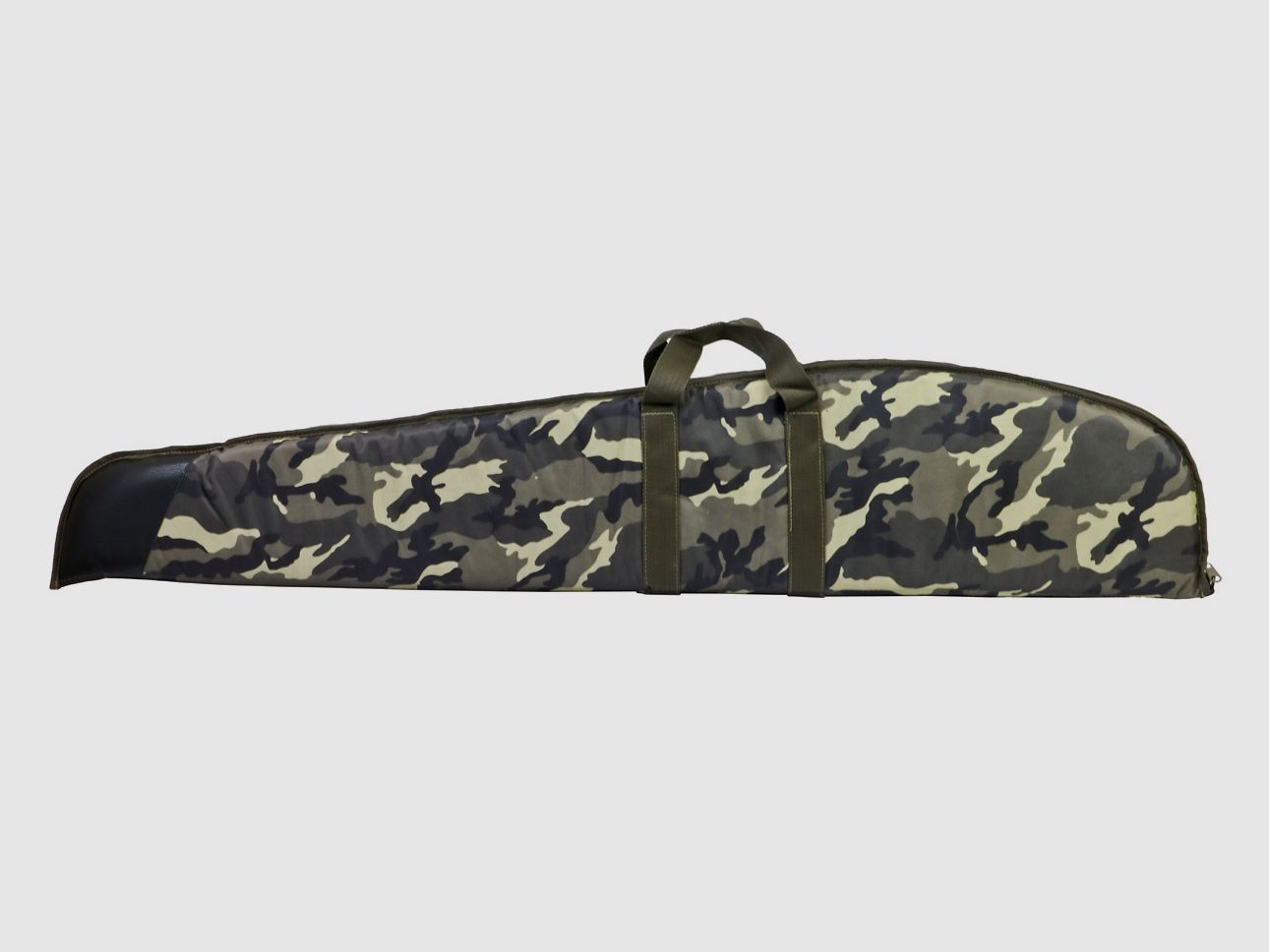 Gewehrfutteral Norconia RN125, camouflage, 120 x 20 cm, Nylon, mit Seitentasche