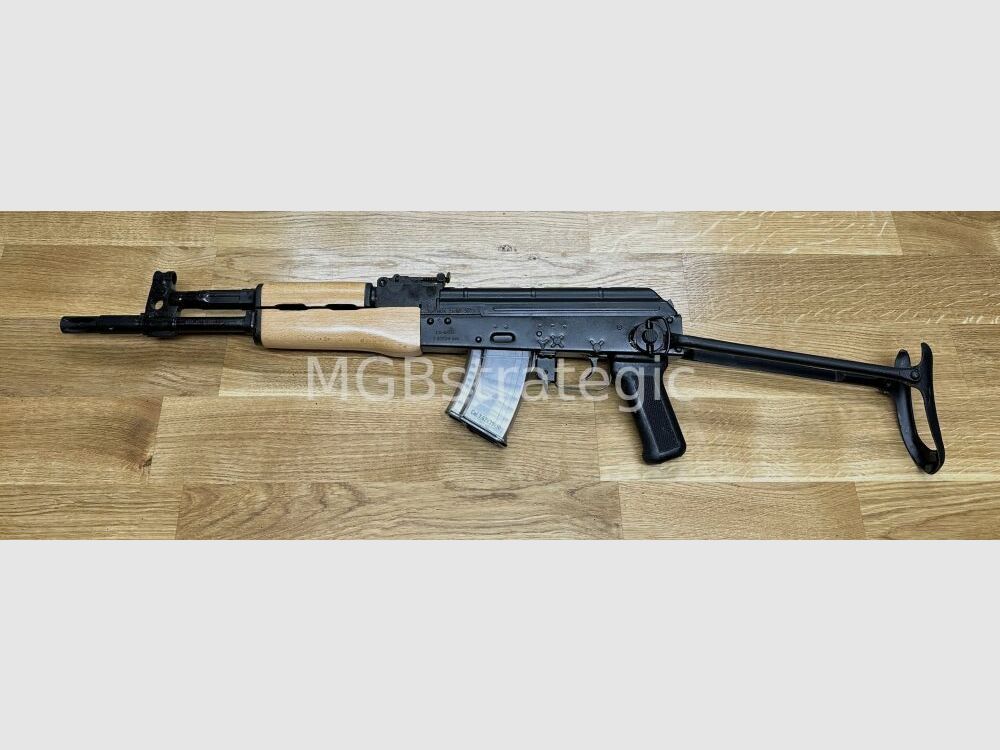 Cugir Modell 64 Short Barrel - halbautom. Büchse 7,62x39 - 32 cm Lauf Unterklappschaft Modell 64SB - Lauf hartverchromt - kurzer 32 cm Lauf - zivile Version AKMS / System AKM / AK47 AK-47