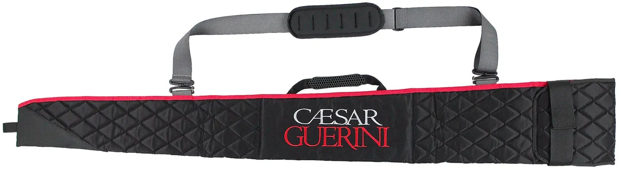 Luxe Matelassé Schwarz und Rot Futteral Caesar Guérini, Bild 4 von 6