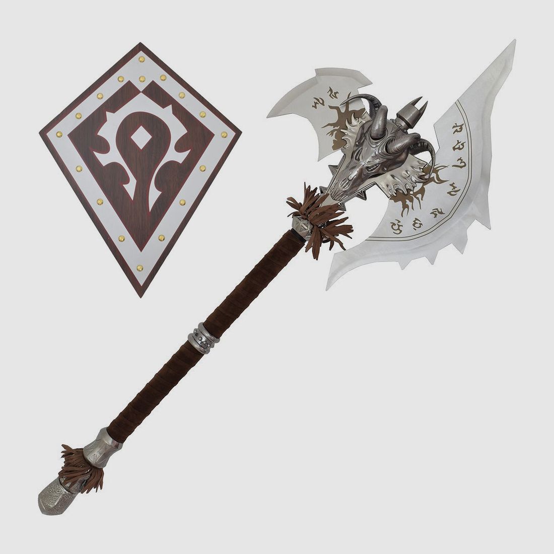 Topór Shadowmourne z uchwytem na ścianę