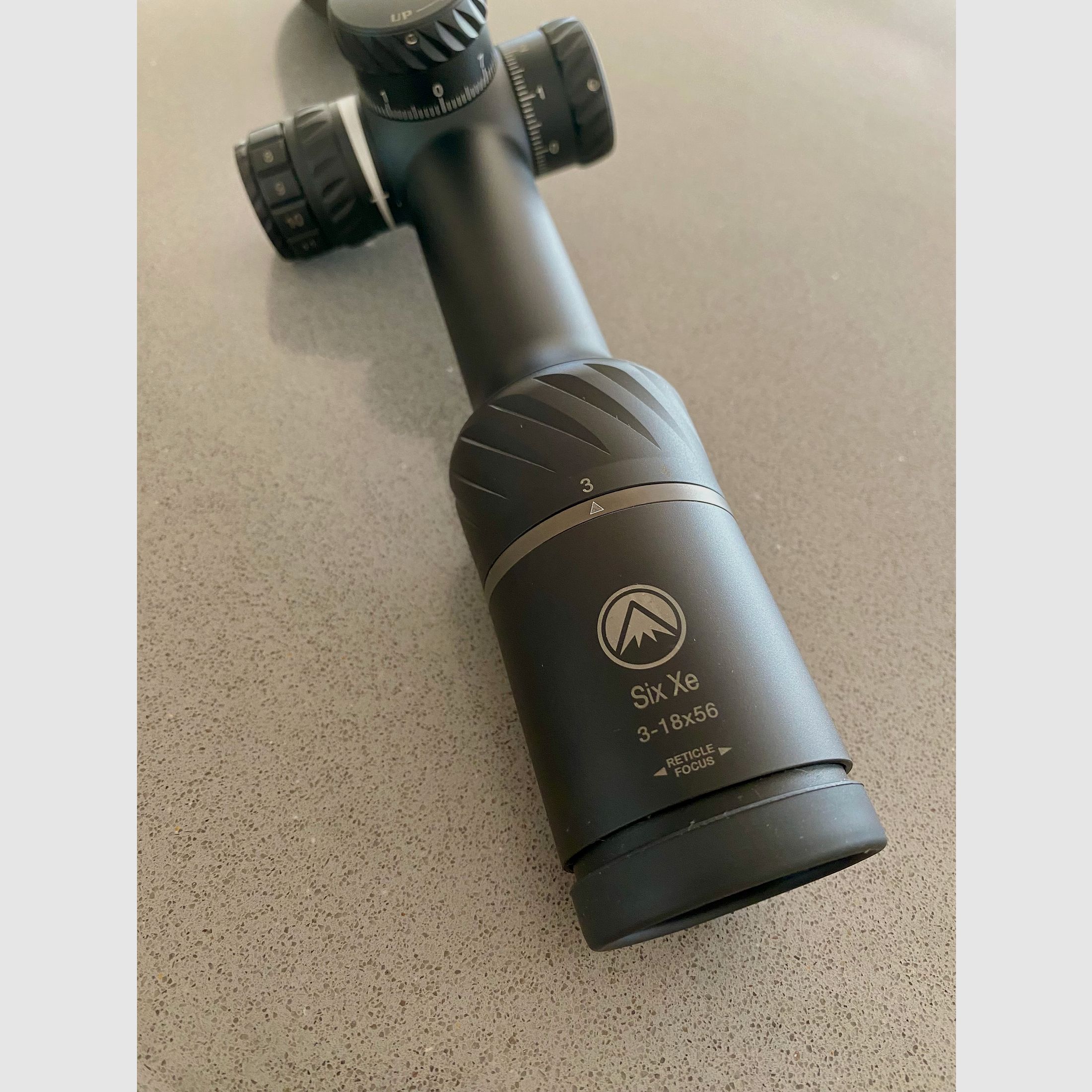 Burris Six Xe 3-18x56 FFP SCR2 MIL reticle