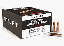 Nosler Geschoss 6,5mm/.264 Custom Competition 100GR HPBT 50 Stück