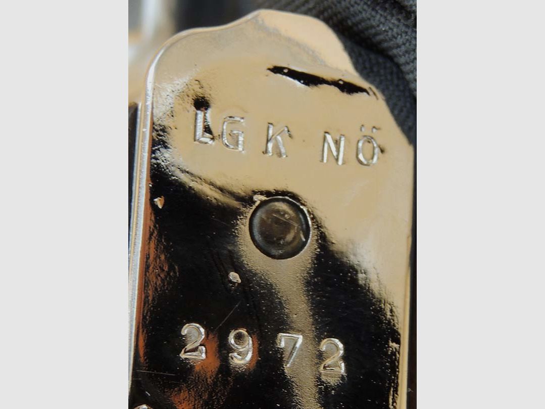 FN Browning High Power – 9 mm Luger – Verchromtes Behörden‑Einzelstück (LGK NÖ Nr. 2972), Bild 2 von 5
