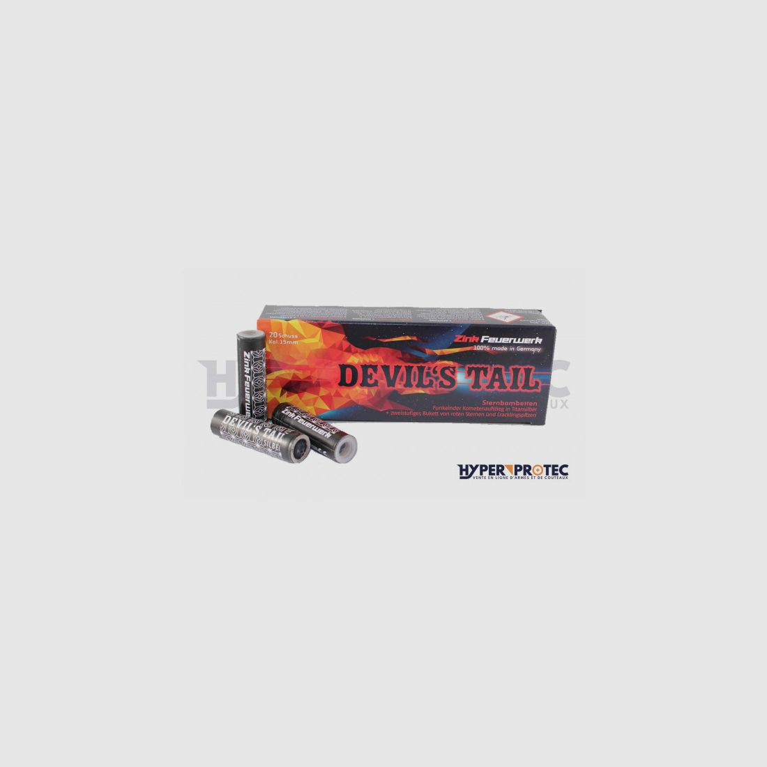 Devil's Tail - Signalpatrone für Alarmpistole, Bild 1 von 3