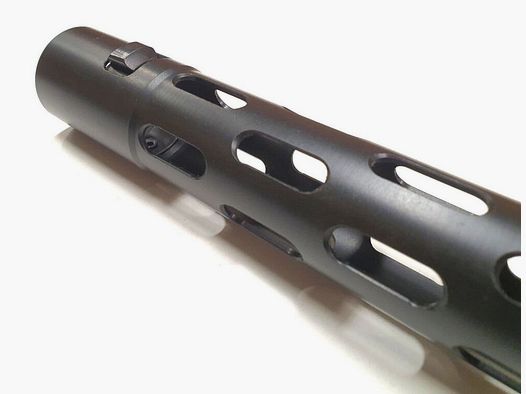 Mantelrohr mit Blattfedern für Schweizer Ordonnanzg. SIG StGW 57 SAR M57 SWISS MATCH und Baugleiche