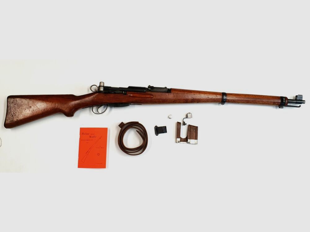 Fabryka broni Bern K31 kaliber 7,5x55 szwajcarski całkowicie zgodne numery