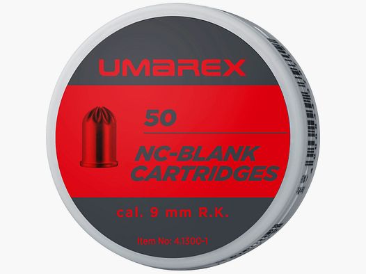 Umarex Platzpatr. 9mm R Knall - Dose (a50)