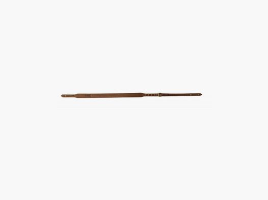 Correa de rifle de cuero de grano completo, botones - Country Sellerie