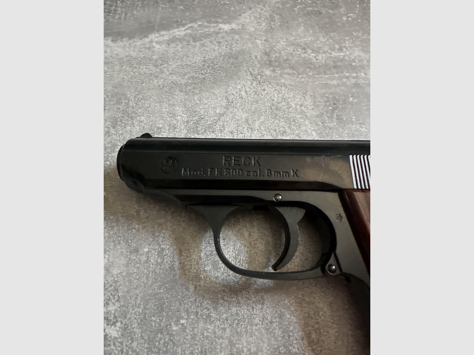 Pistolet Reck Mod. PK800 cal.8 mm K PTB 196/2