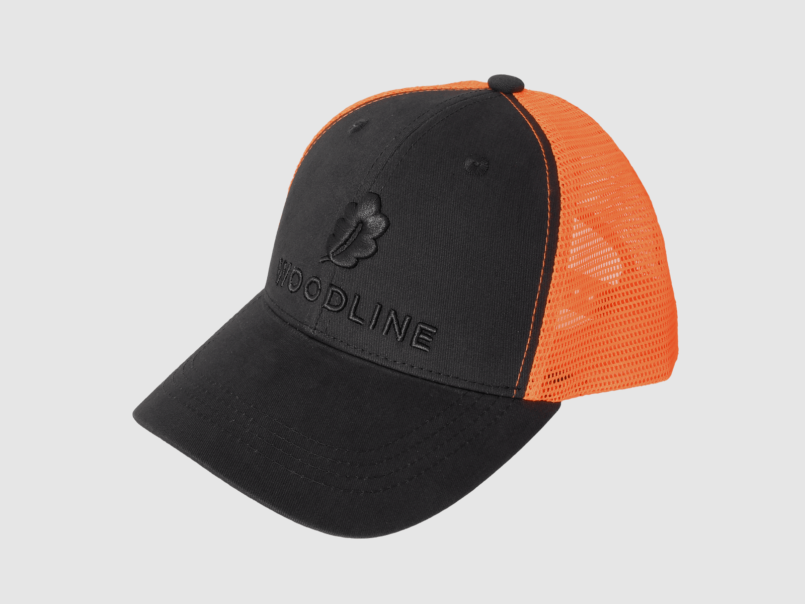 Woodline Trucker Cap Grau/Orange