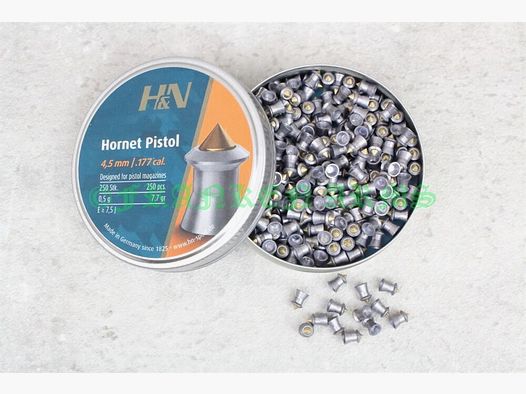 Pistolet H&N Hornet 4,50 mm 250 sztuk ceny hurtowe