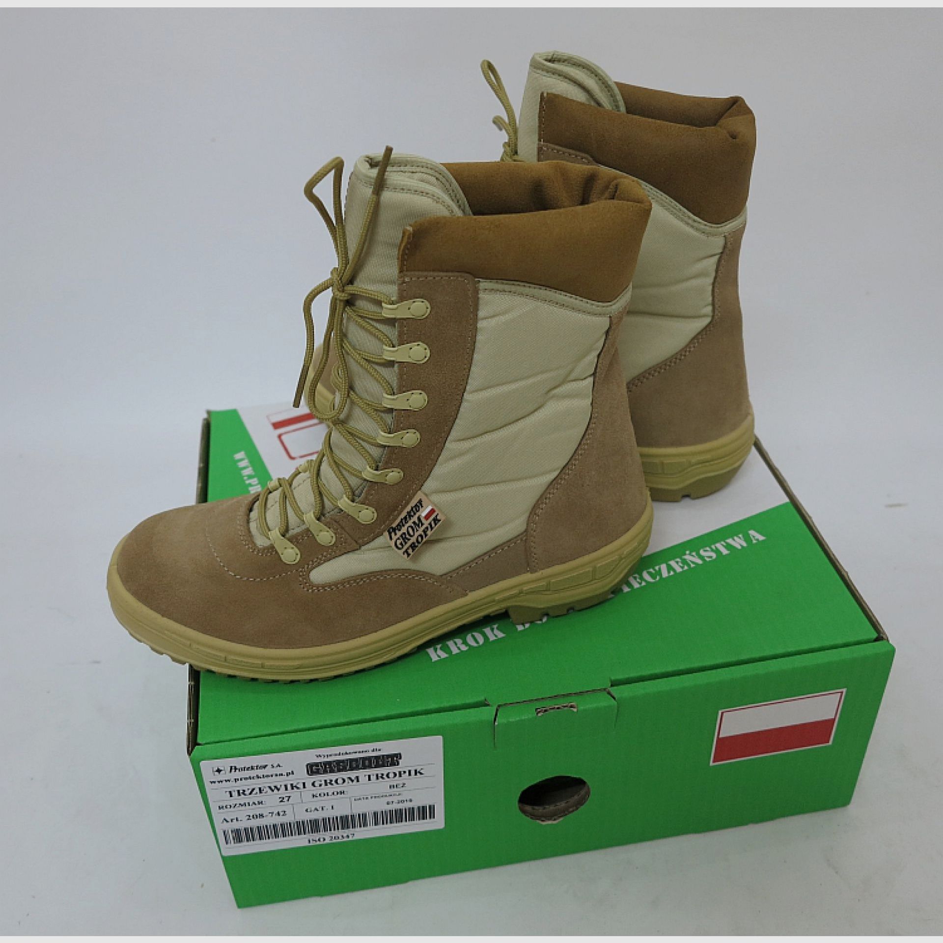 Militärische taktische Stiefel GROM TROPIK 208-742, Bild 4 von 16