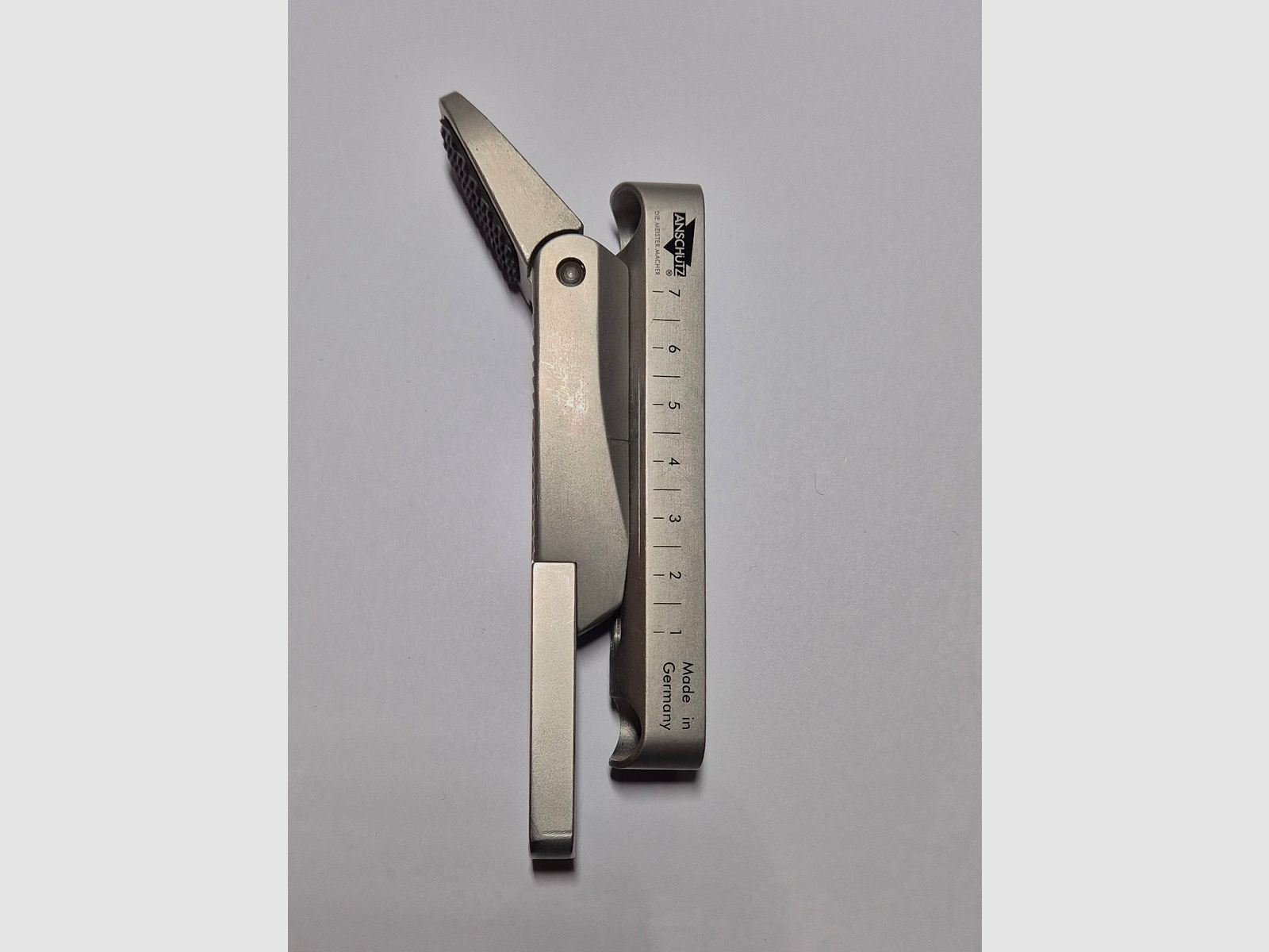 Anschütz Alu Schaftkappe Auflage