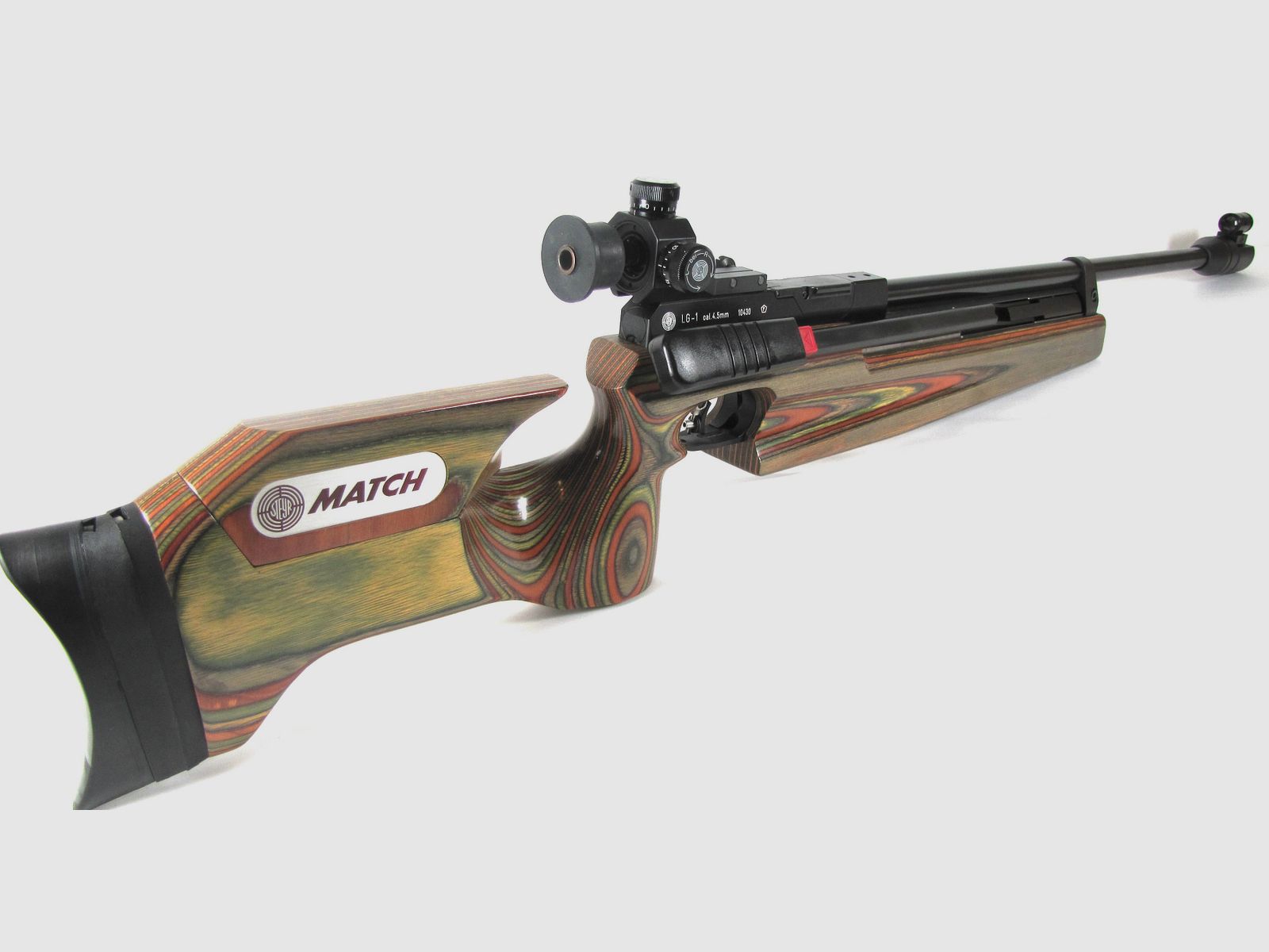 Steyr LG1 Match-luchtgeweer in uitstekende staat.