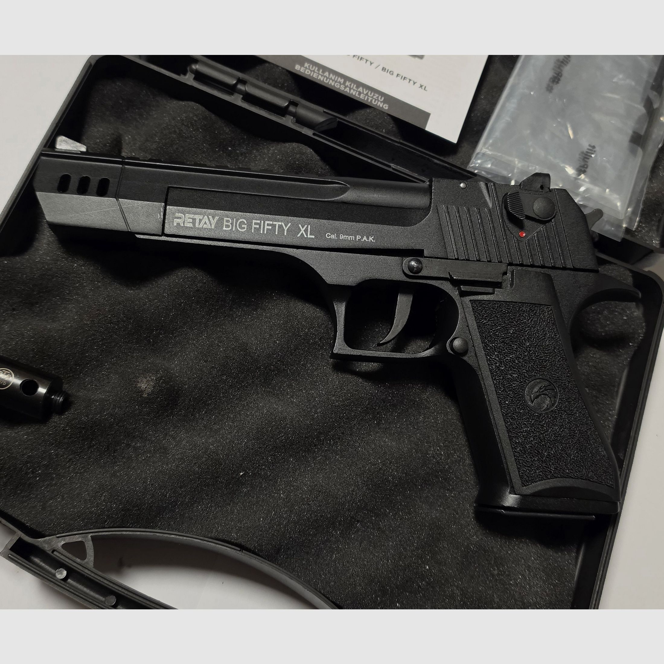 Retay Big Fifty XL (Desert Eagle) 9mm PAK Schreckschuss, Bild 2 von 3