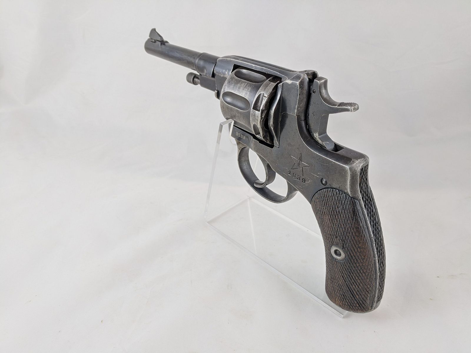 Nagant-Revolver Modell 1895 Kal. 7,62 mm N – finnisch, Bild 3 von 7