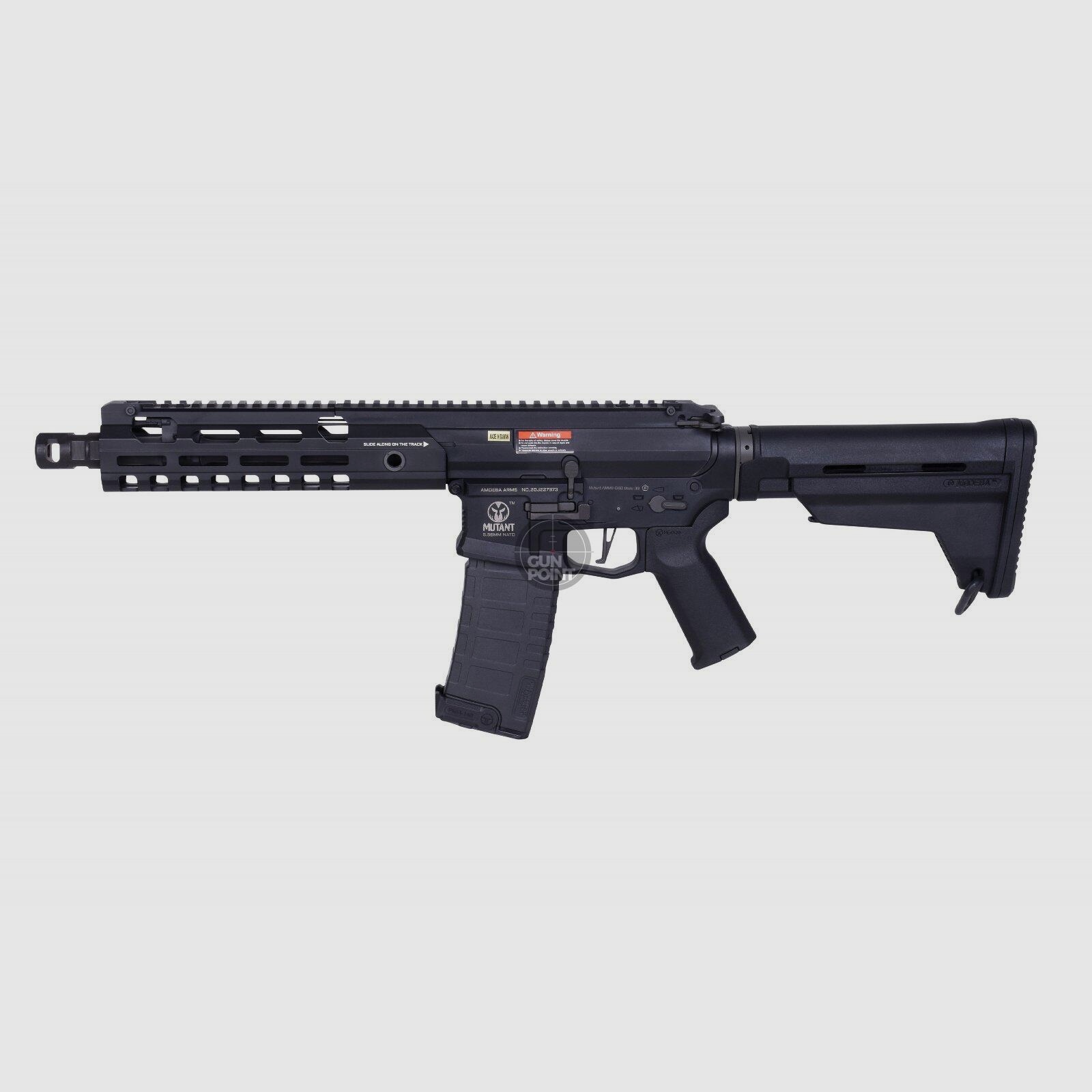 Softair - Gewehr - Ares Amoeba Mutant AMM9 EFCS S-AEG schwarz - ab 18, ber 0,5 Joule