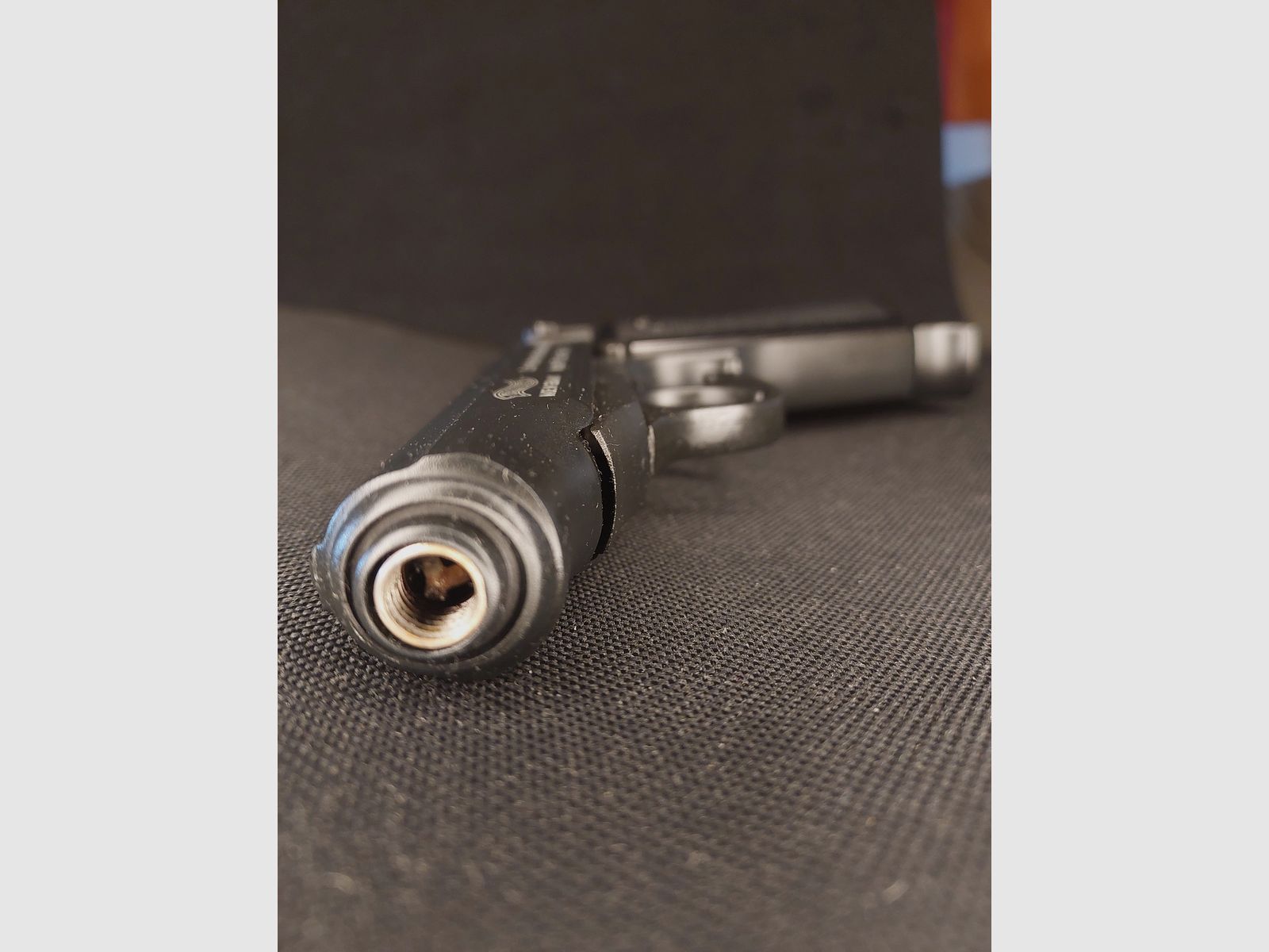 Walther PP pistola a salve cal. 9mm P.A.K. nera brunita (PTB 923)