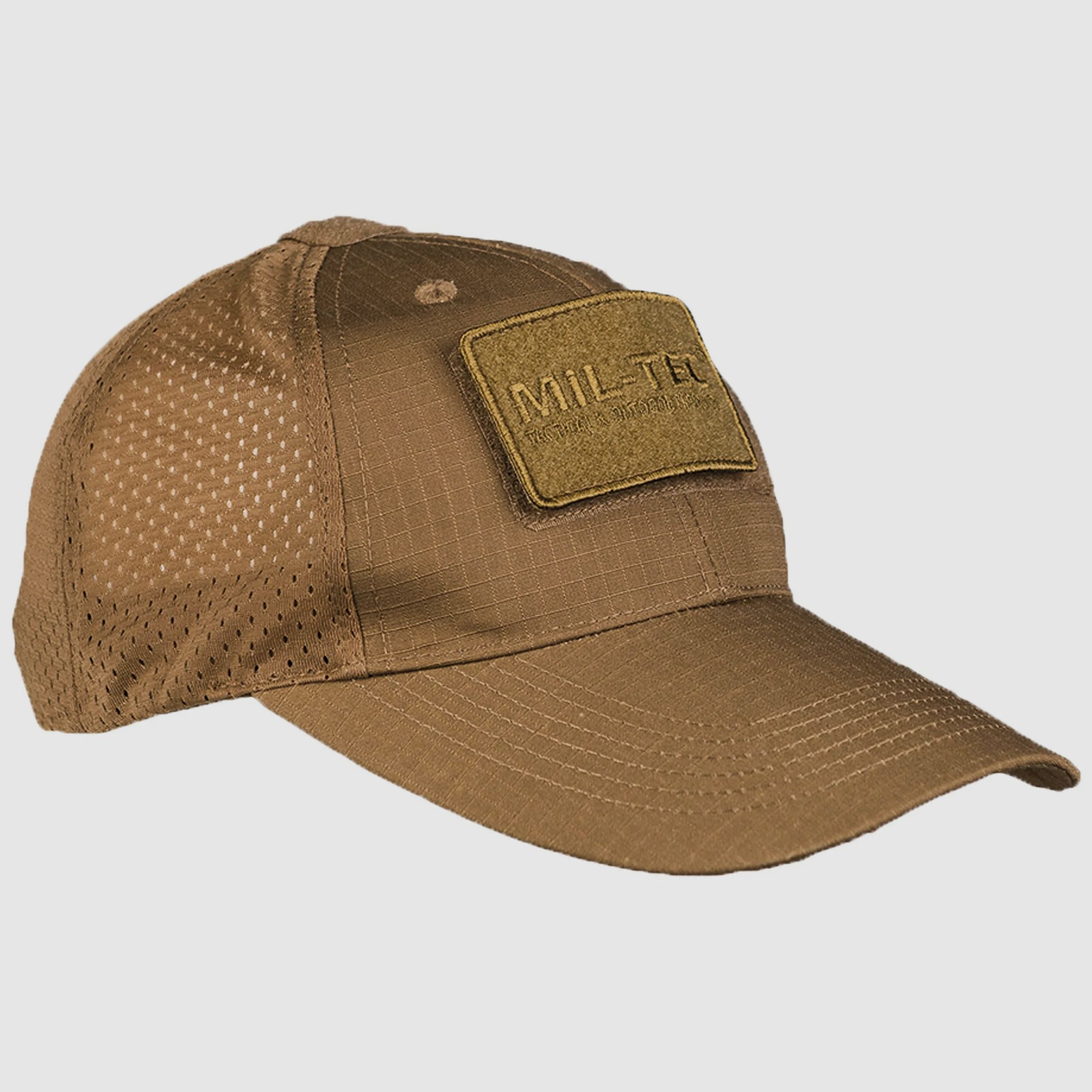 Mil-Tec Baseball Cap mit Netzeinsatz dark coyote