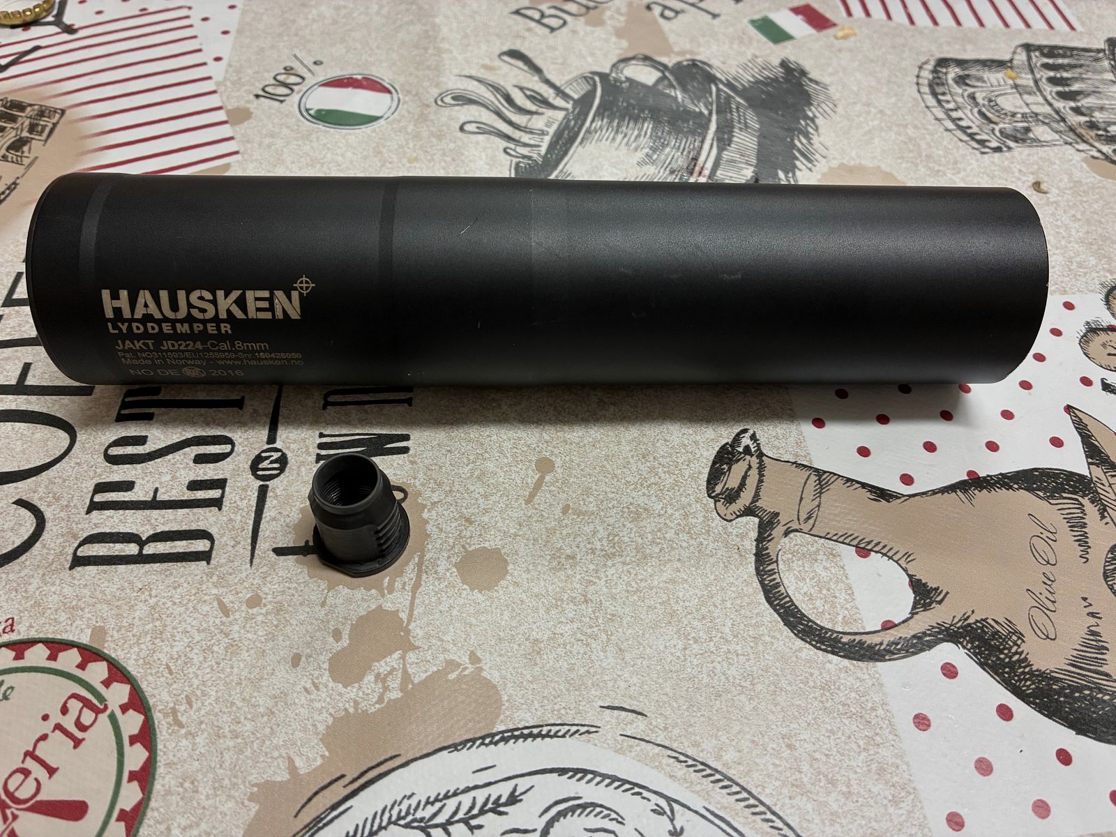 Hausken Jakt JD224 Cal. 8mm mit Quick Mount Adapter