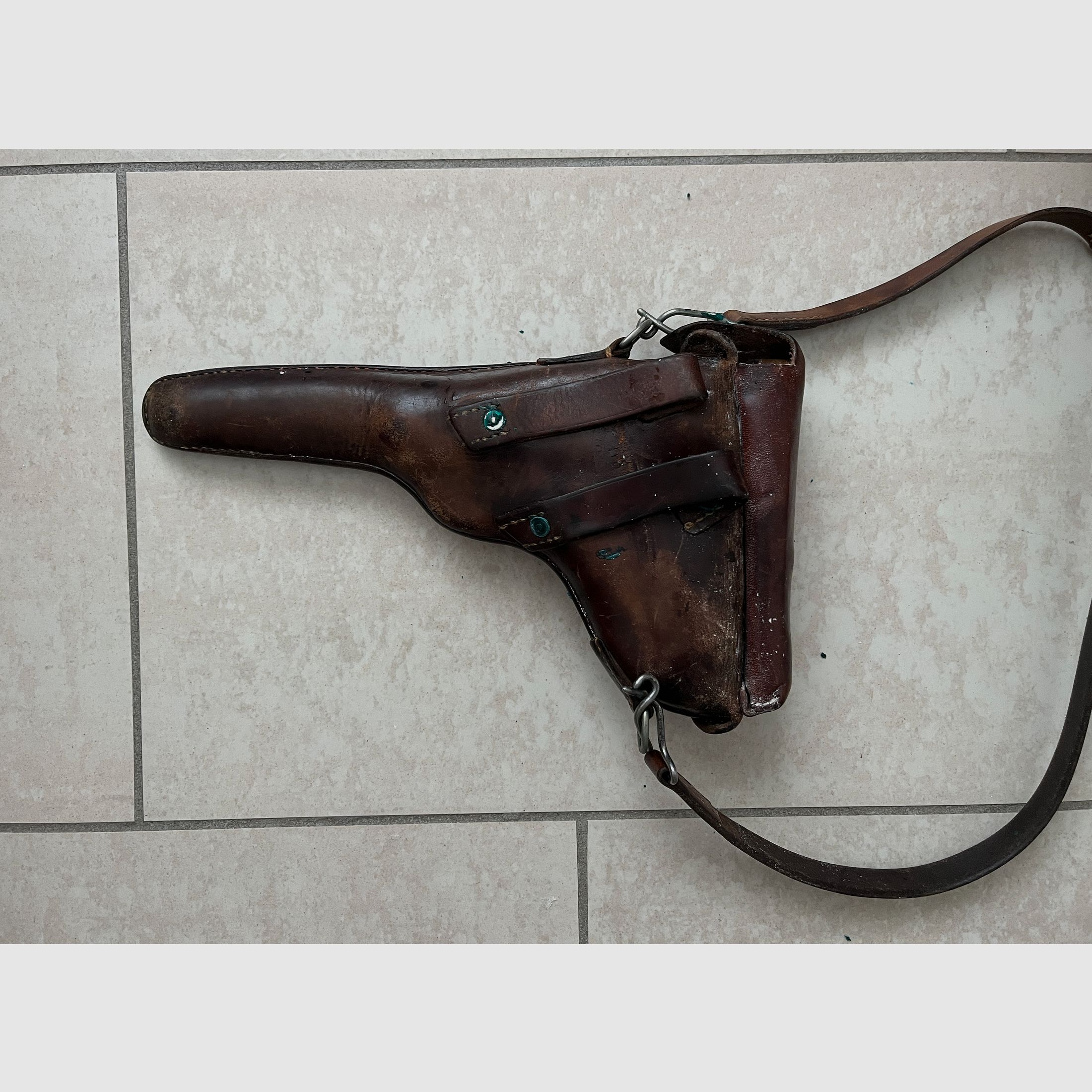 Schweizer Ordonanzpistole 1900/06 (Parabellum), Kalier 7,65 mm Luger, von Privat/Familienbesitz 
