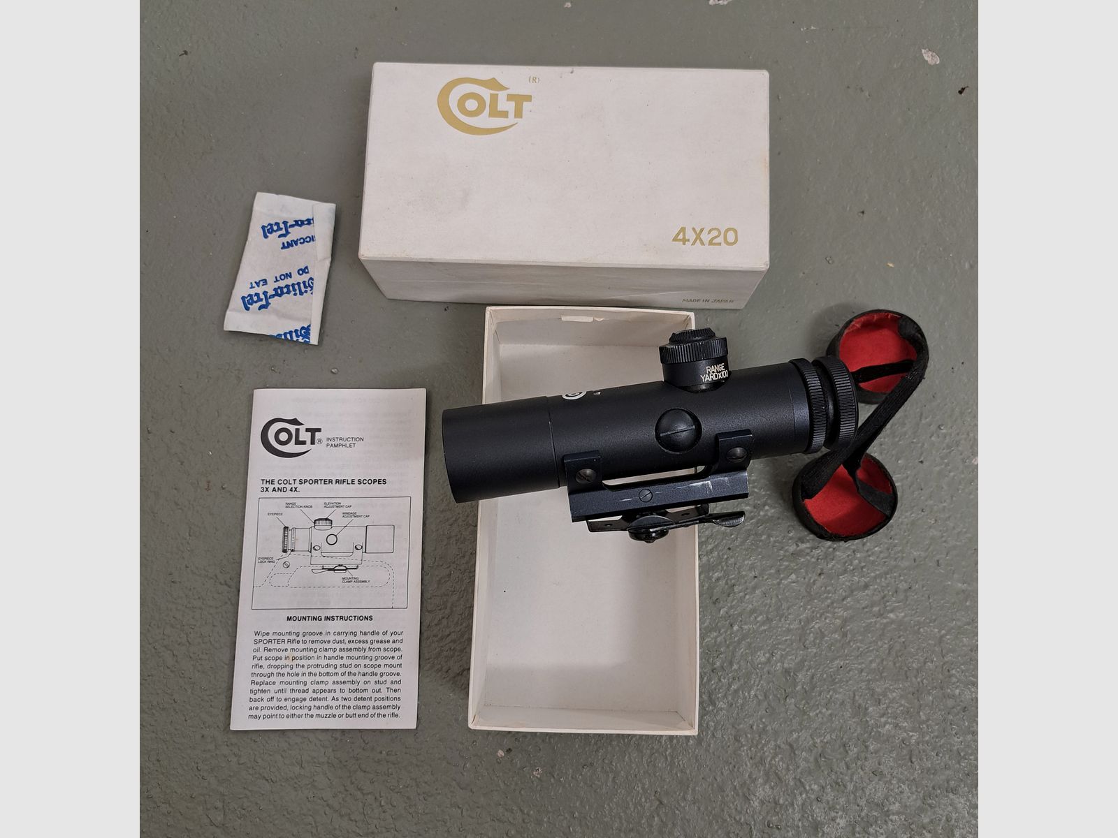 Colt SP1 Zielfernrohr AR15 4x20 Eugene Stoner