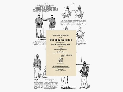 Nachdruck Ausbildung mit dem Zündnadelgewehr von 1867