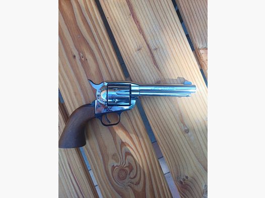 Weihrauch Western Single Action Revolver 9mm Knall Cromo