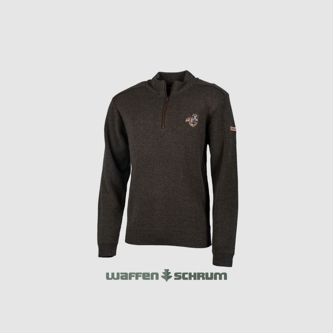 Treeland Troyer mit Wildschwein-Stick Oliv