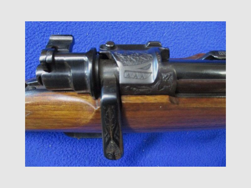 Fusil à répétition M98 Zella Mehlis preuve civile 1/45 entièrement gravé jamais monté K98