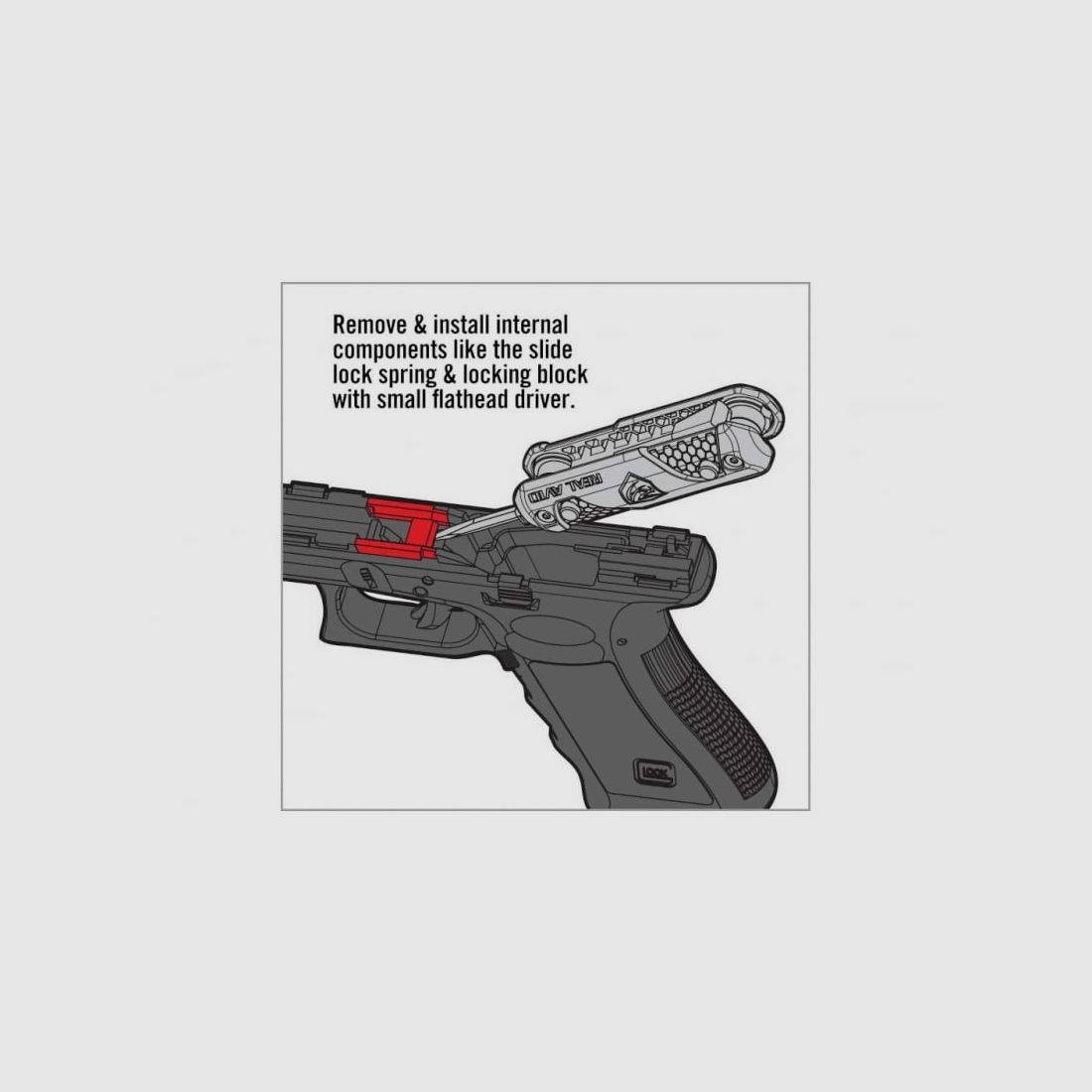 Attrezzo 4 in 1 per Glock, immagine 5 di 7