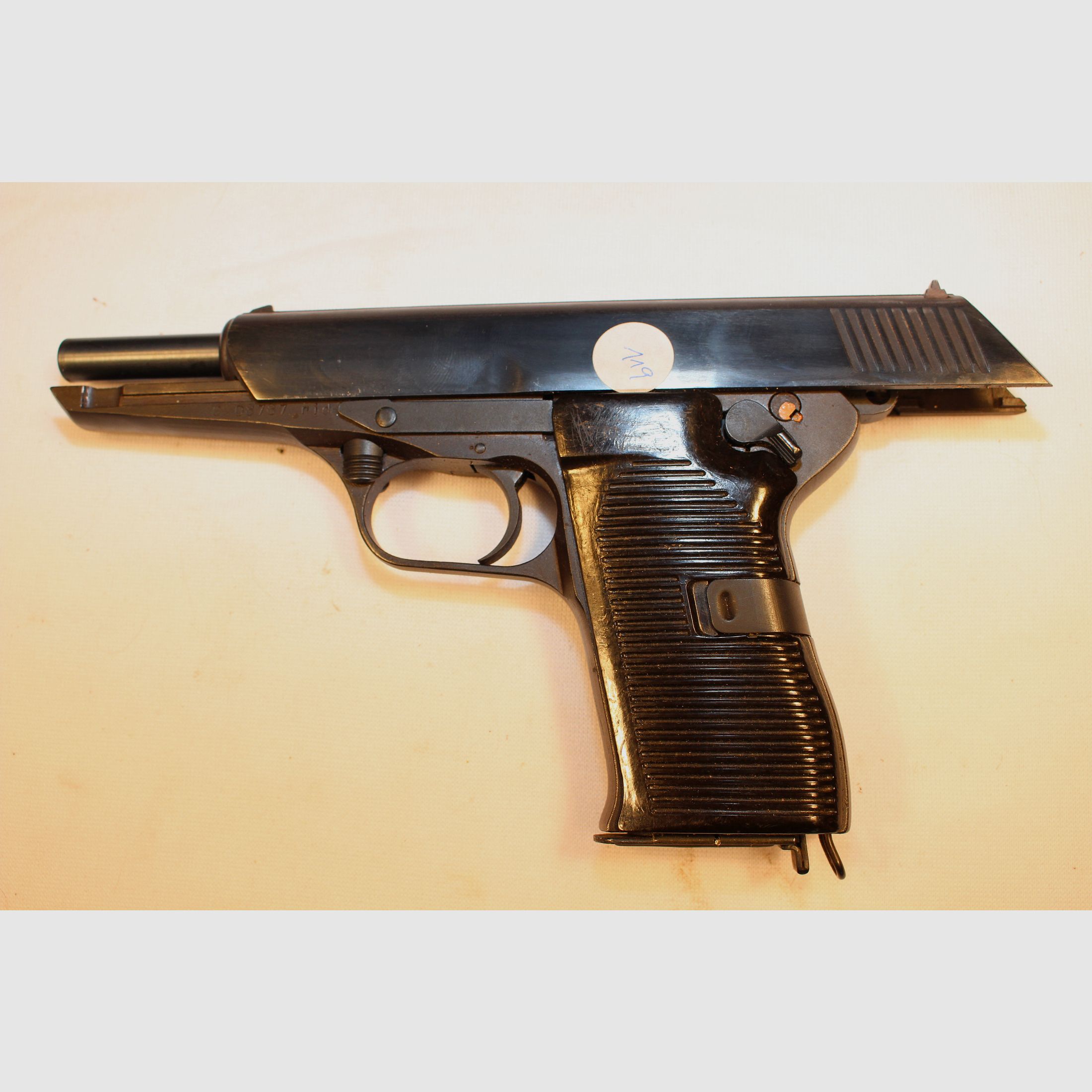 CZ Model 52 in caliber 9mm Luger.