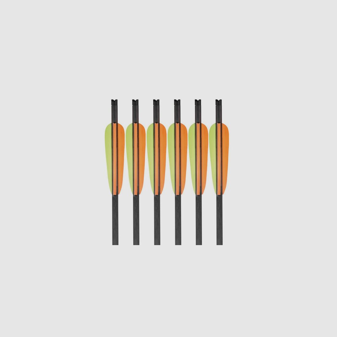 EK Carbon Carbonfaser-Pfeile, 30 Zoll, 6er-Pack