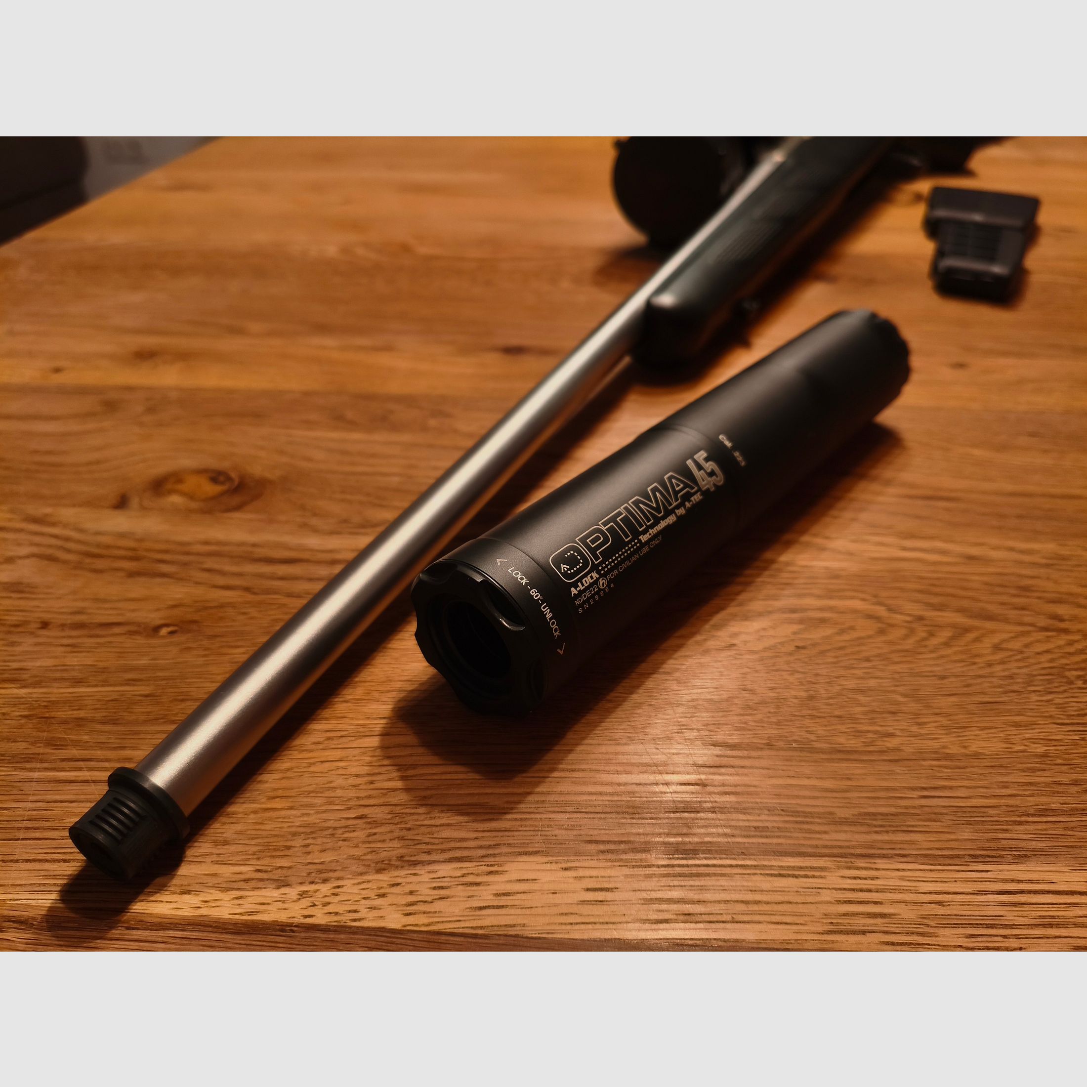 TIKKA T3 LITE STAINLESS 22-250 jagdfertiges KOMPLETTPAKET inkl. BURRIS und A-TEC