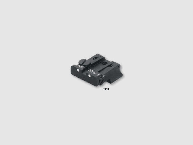 LPA Mikrometer-Visier TPU für CZ 75 SP-01 Shadow ohne Korn