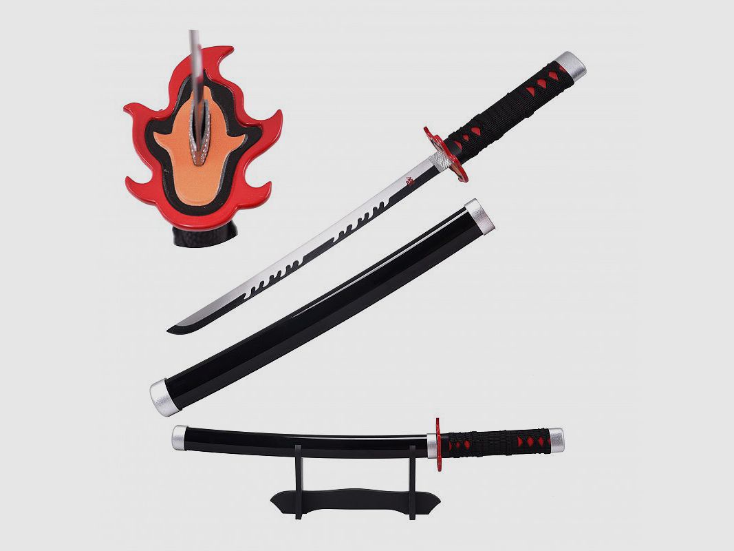 Mini Katana Kamado Tanjirou w komplecie z pochwaą