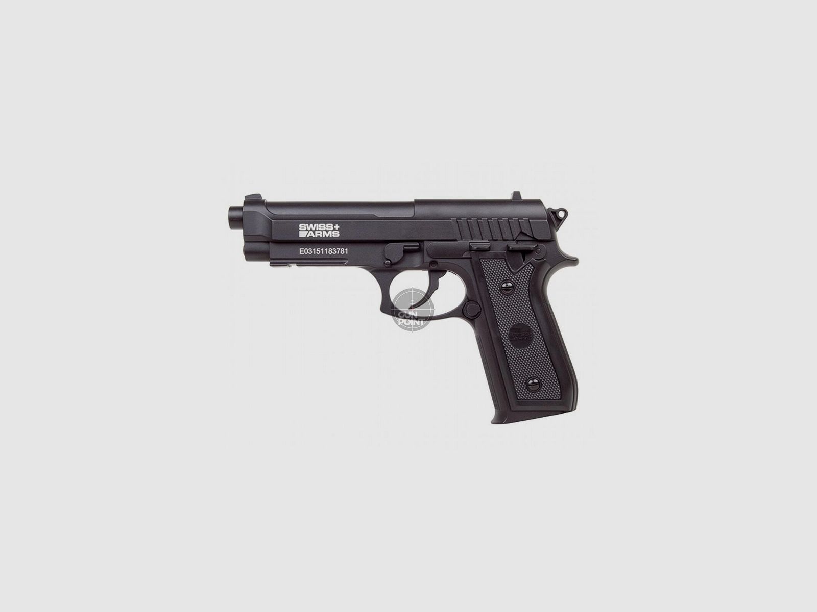 Luftpistole - Swiss Arms SA92 - Co2-System NBB - Kal. 4,5 mm