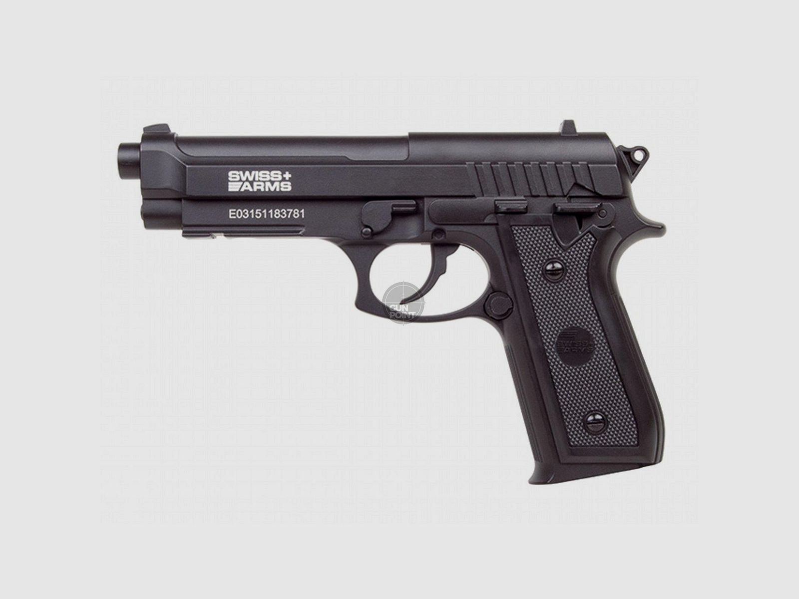 Pistola ad aria compressa - Swiss Arms SA92 - Sistema Co2 NBB - Cal. 4,5 mm