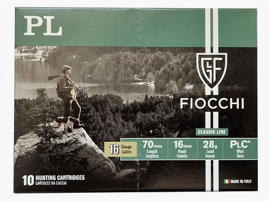 AMUNICJA ŚRUTOWA FIOCCHI PL 28G 16/70 (4-3,1MM)