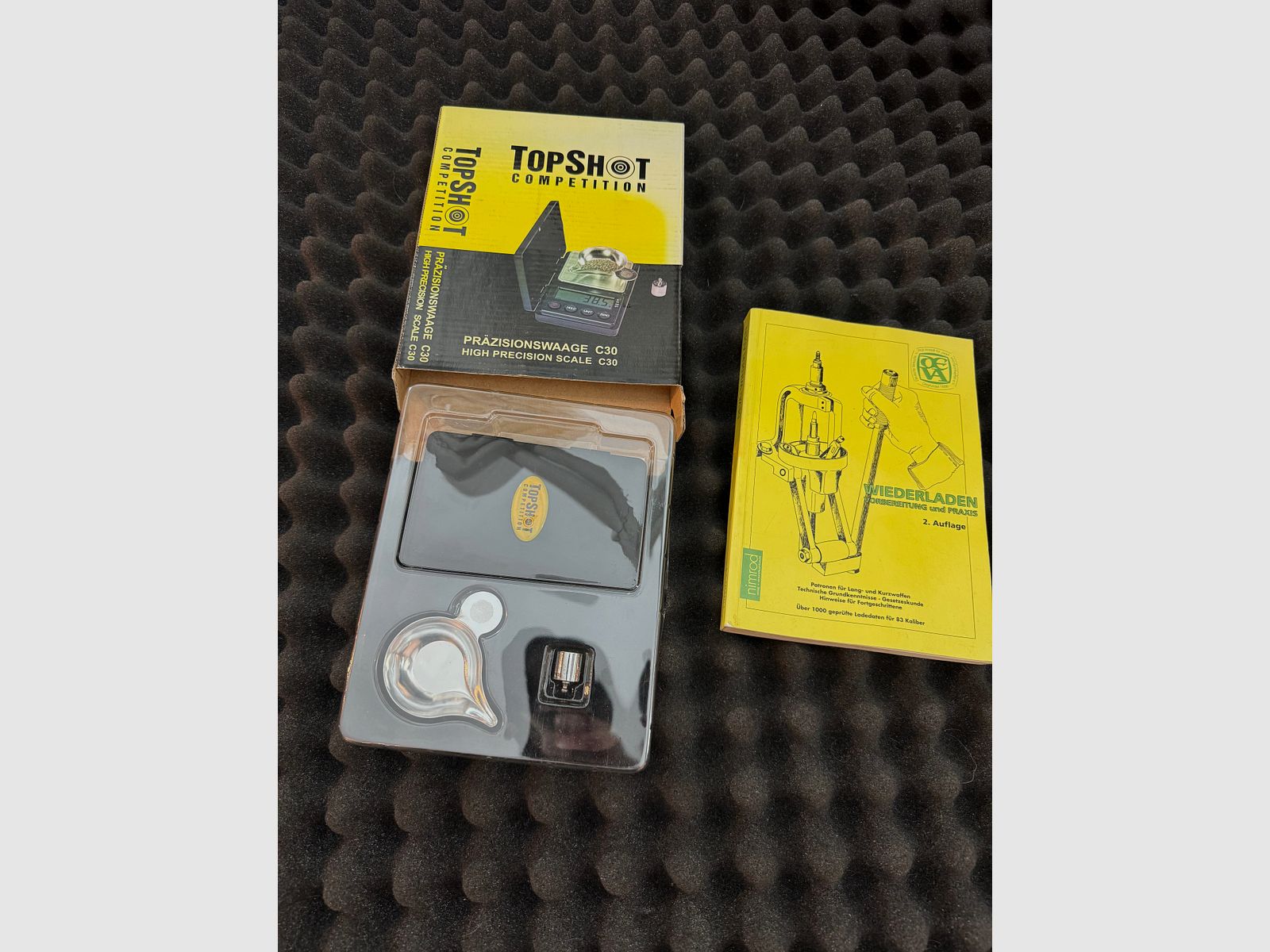 Herladen, herlaadapparatuur, accessoires, matrijs, projectielen, hulzen, weegschalen, persen - ontbinding