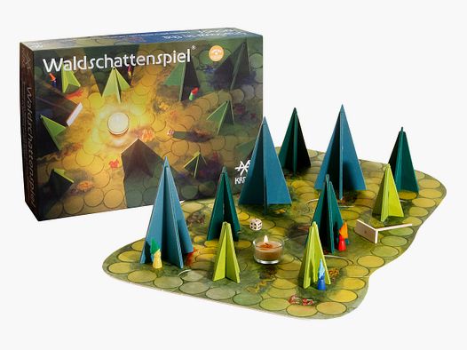 Märchenhaftes Waldschattenspiel