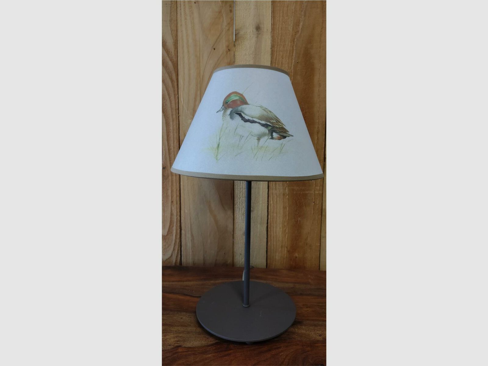 Lovergreen Lampen mit Tiermotiven Motiv Schwarze Lampe klein Ente Lampenschirm